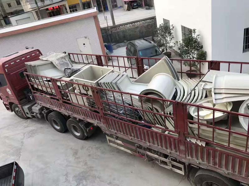 冷卻塔發(fā)往外地