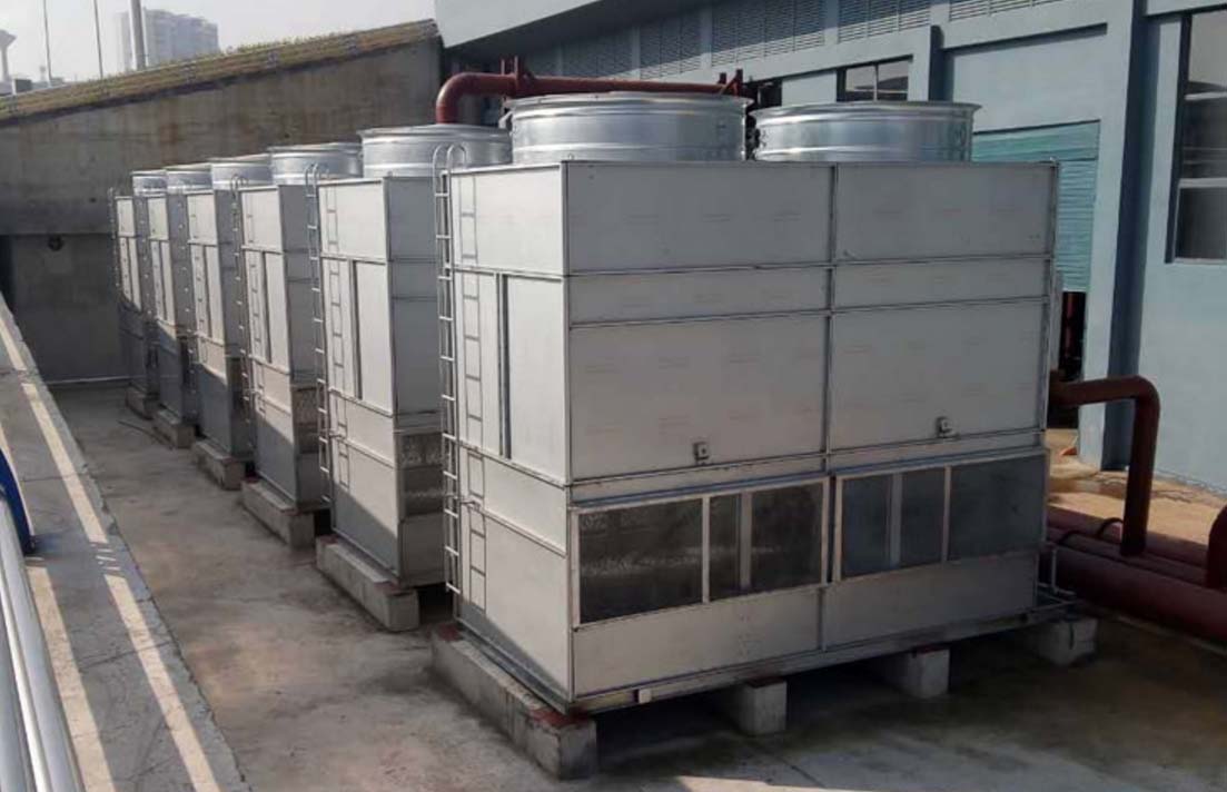 逆流閉式冷卻塔