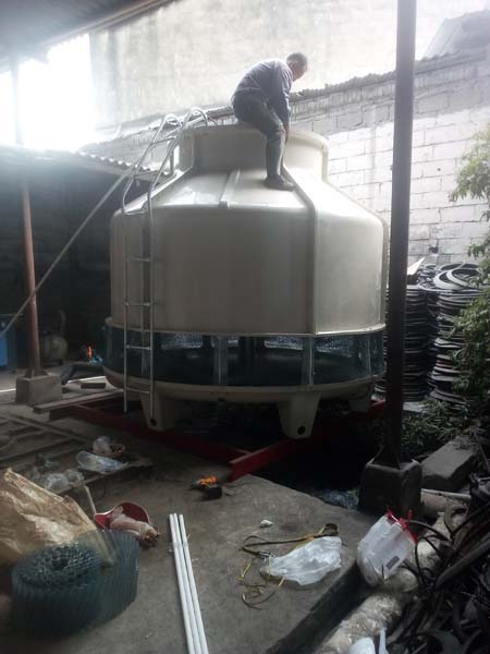 成都崇州冷卻塔：GL-150T，GL-125T冷卻塔水循環(huán)系統(tǒng)成套項(xiàng)目