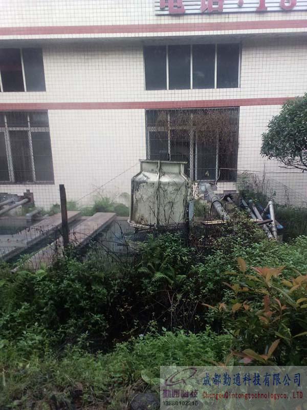 重慶50T圓形逆流冷卻塔施工現(xiàn)場