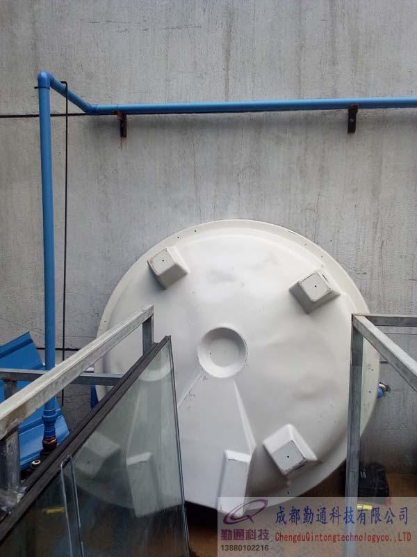 成都溫江40T冷卻塔施工現(xiàn)場