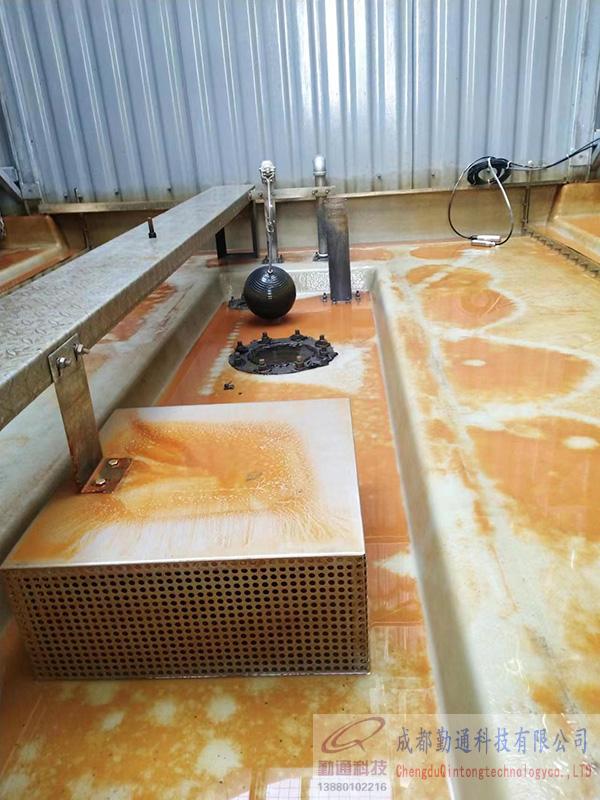 四川天府機場冷卻塔調(diào)試現(xiàn)場