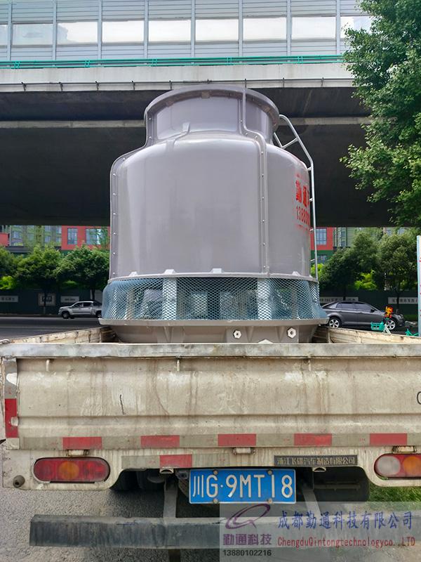 成都冷卻塔，成都圓形逆流玻璃鋼冷卻塔貨拉拉直送